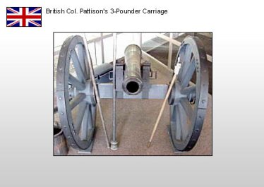 Pattison's 3 pounder carriage